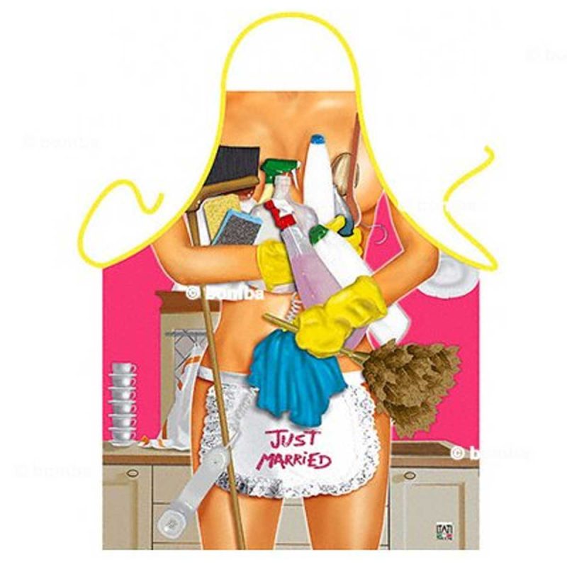Sorț Just Married Domestic Works Woman