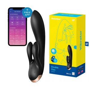 Vibrator-Satisfyer-Double-Flex-Black