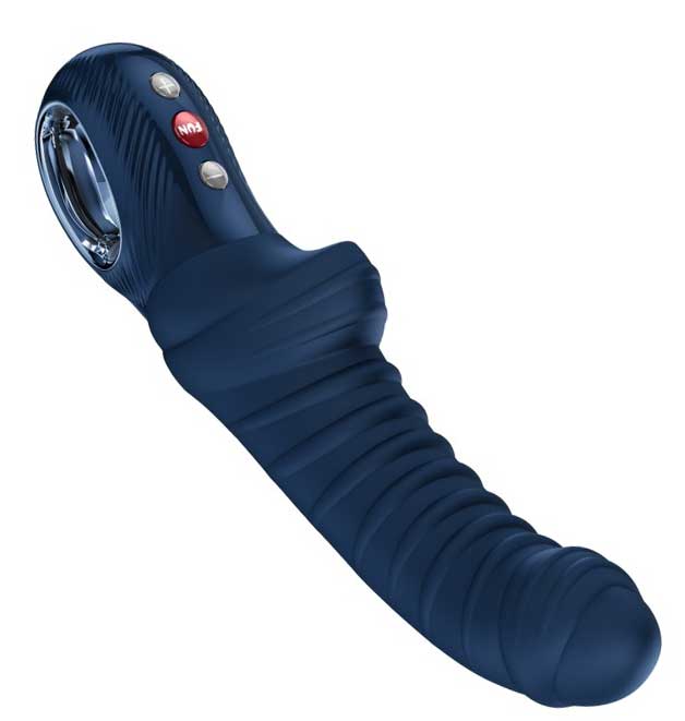 vibrator-tiger-fun-factory albastru inchis pentru punctul G