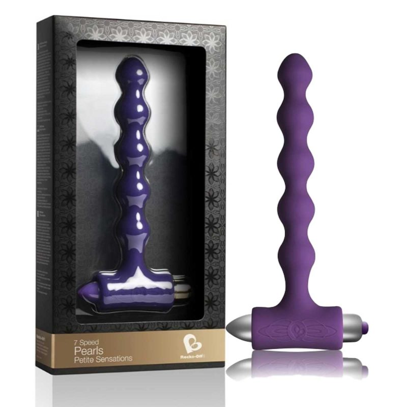 Rock-Off-Pearls-–-Bile-Anale-cu-Vibrații,-17-cm