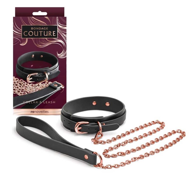 Bondage-Couture-Collar-and-Leash-Black