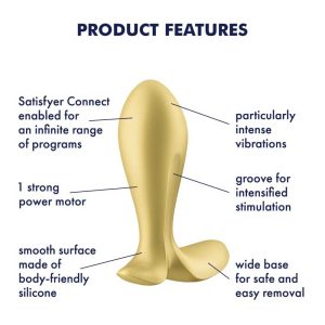 Butt-Plug-cu-Vibrații-–-Intensity-Plug-Gold-Satisfyer-detalii