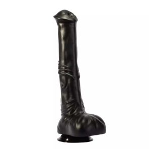 Dildo-Mare-X-MEN-David-Cock-Black,-31,5-cm-cu-testicole