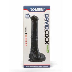 Dildo-Mare-X-MEN-David-Cock-Black,-31,5-cm-in-cutie