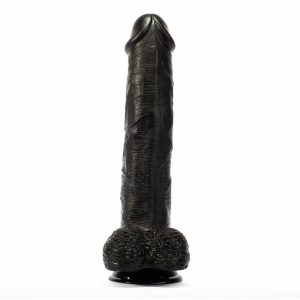 Dildo-X-Men-Geoff-Black-cu-Ventuză-–-30-cm-din-pvc