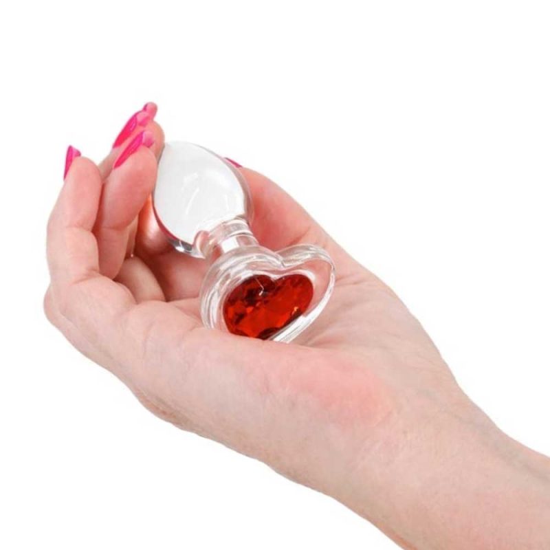 Dop-Anal-Crystal-Desires-Red-Heart-–-Small