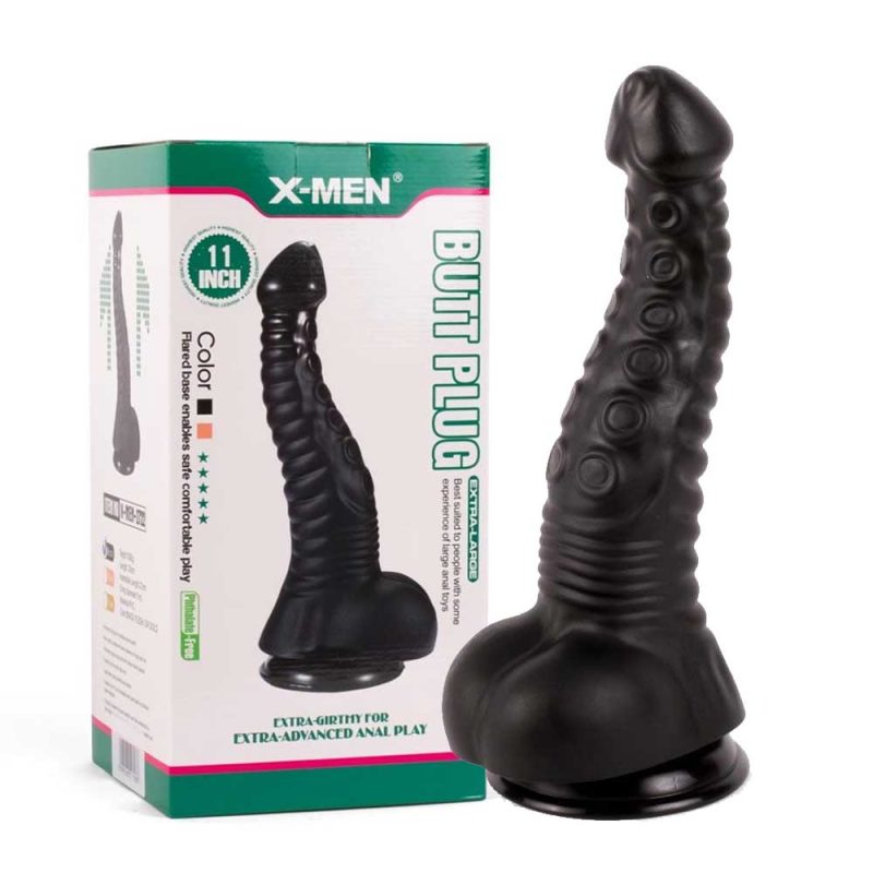 Dop-Anal-Mare-X-MEN-Butt-Plug-Black-II,-28-cm-ambalare