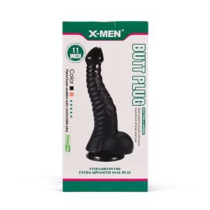 Dop-Anal-Mare-X-MEN-Butt-Plug-Black-II,-28-cm-in-cutie