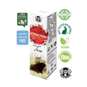 Gel-Intârziere-Ejaculare-–-Retarding-Gel-Attraction-Toro,-30-ML-detalii