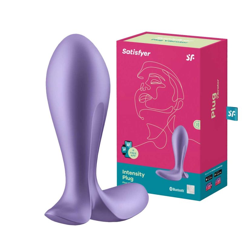 Satisfyer Intensity Plug IPX7 Purple