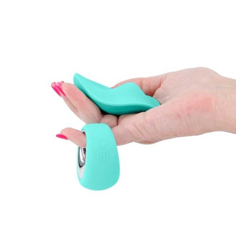 Stimulator-Clitoris-Sugar-Pop-Leila-–-Teal-–-12-funcții-de-vibrații-in-mana