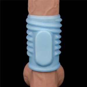 Vibrating-Spiral-Knights-Ring-Blue,-cu-vibratii