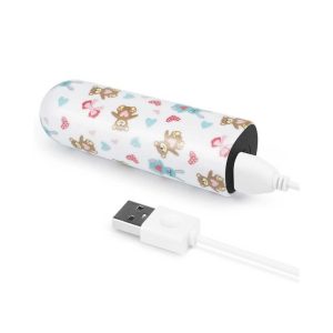 Vibrator-Mic-Bear-Massager,-10-Funcții-–-Reîncărcabil-incarcare