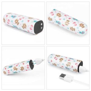 Vibrator-Mic-Bear-Massager,-10-Funcții-–-Reîncărcabil-usb