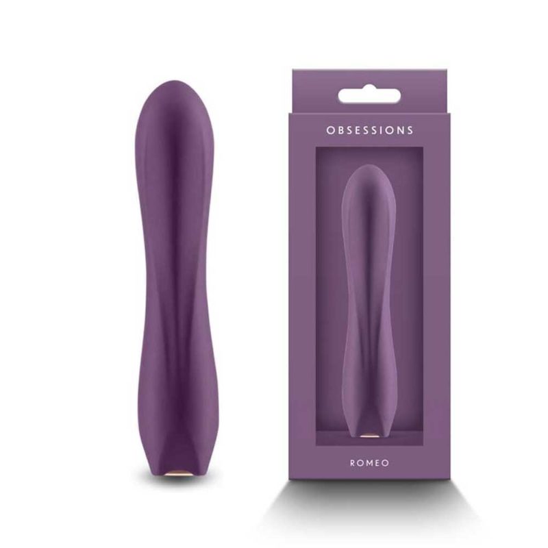 Vibrator-Obsessions-Romeo-–-Dark-Purple,-16-cm-ambalare
