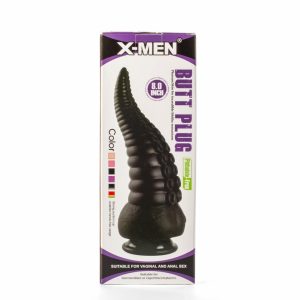X-Men 8" Butt Plug Black Avantaje
