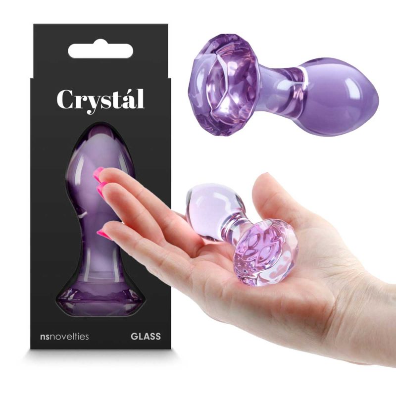 Crystal-Gem-–-Purple-–-Dop-Anal-Din-Sticlă