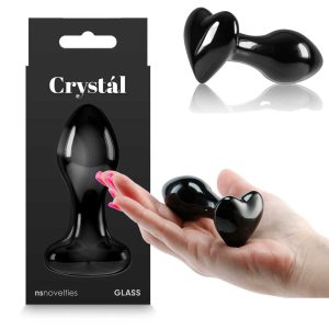 Dop-Anal-Crystal-Heart-Din-Sticlă