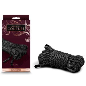 Sfoară Bondage Couture NS Novelties – Black, 762 Cm