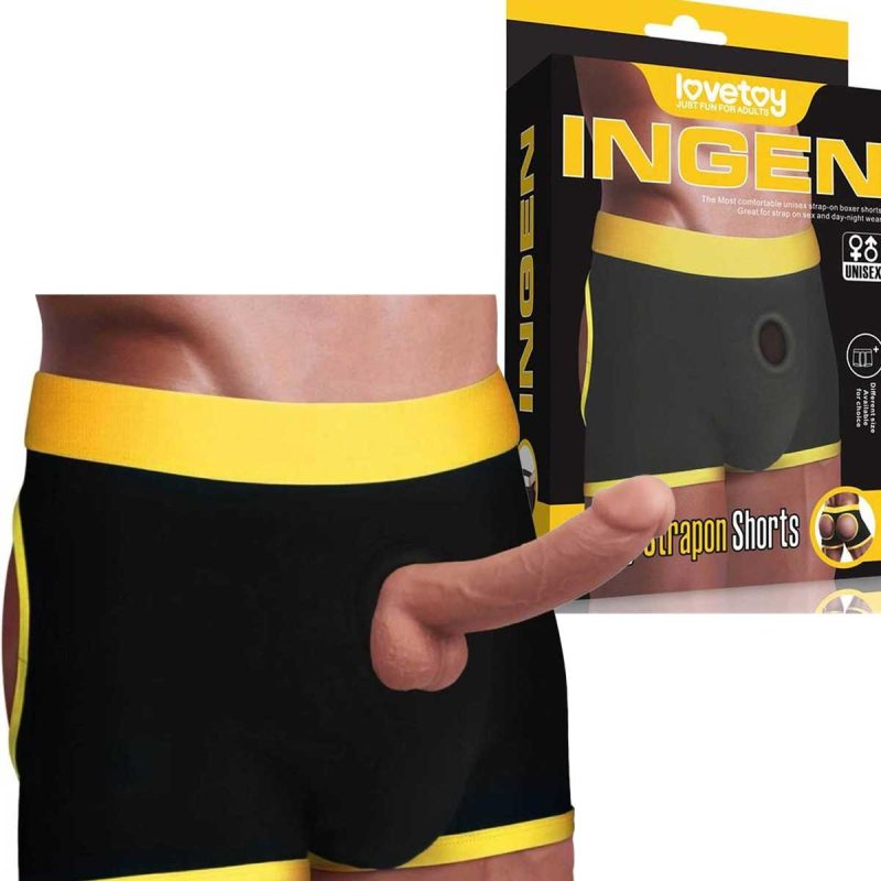 Boxeri cu Strap On Horny Strapon