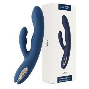 Vibrator Aylin Dark Blue - 5 Niveluri de Intensitate