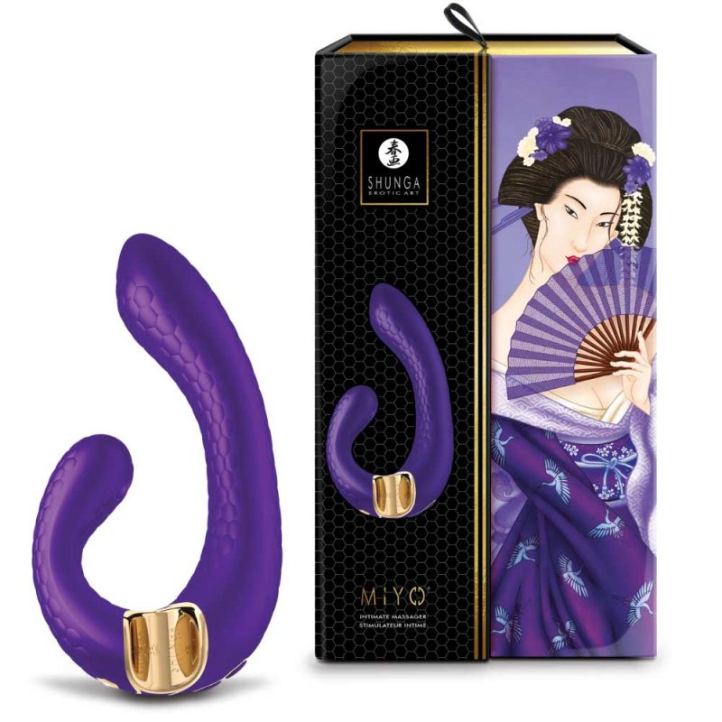 Vibrator-MIYO™-PURPLE,-100%-rezistent-la-apă-(IPX7)