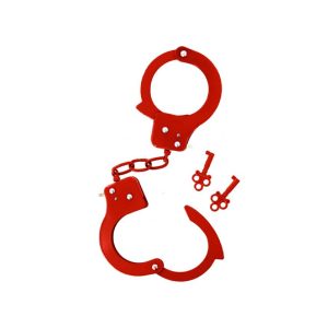 Cătușe-Roșii-SEX-EXTRA-–-METAL-2-chei-rosii