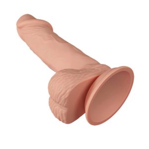 Dildo-Realistic-Beautiful-Zebulon,-20-cm-cu-ventuza