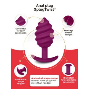 Dop-Anal-Gplug-Twist-2-–-Sweet-Raspberry-detalii