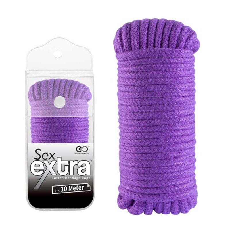 Frânghie BDSM Sex Extra – Silky Bondage, Purple