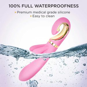 Grabbit-Candy-Pink-–-6-moduri-de-vibrație-rezistent-apa