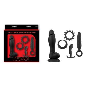 Jovial-Kit-Set-II-Set-5-Jucării-Sexuale,-negre