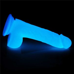 Lumino-Play-Silicone-Dildo,-20,9-cm-dcu-testicule