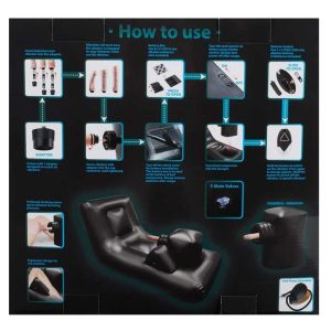 Mașina-Sex-–-Dark-Magic-Inflatable-Bed,-Black-3-vibratoare-detalii