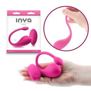 Ou-Vibrator-INYA-Venus-–-Pink-Cu-Telecomandă-roz