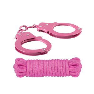 Sex-Extra-–-Metal-Cuffs-&-Love-Rope-Pink