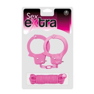 Sex-Extra-–-Metal-Cuffs-&-Love-Rope-Pink-ambalare