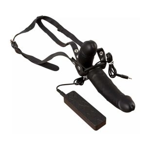 Strapon-Double-Thruster-Vibe-With-Harness-10-moduri-de-vibrație-dildo