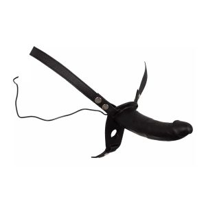 Strapon-Double-Thruster-Vibe-With-Harness-10-moduri-de-vibrație-negru