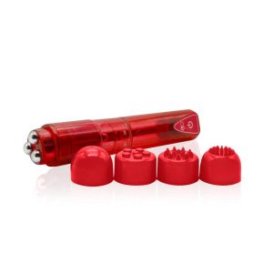 Vibbrant-Portable-Vibrator-Red-10-programe-de-vibrație-set