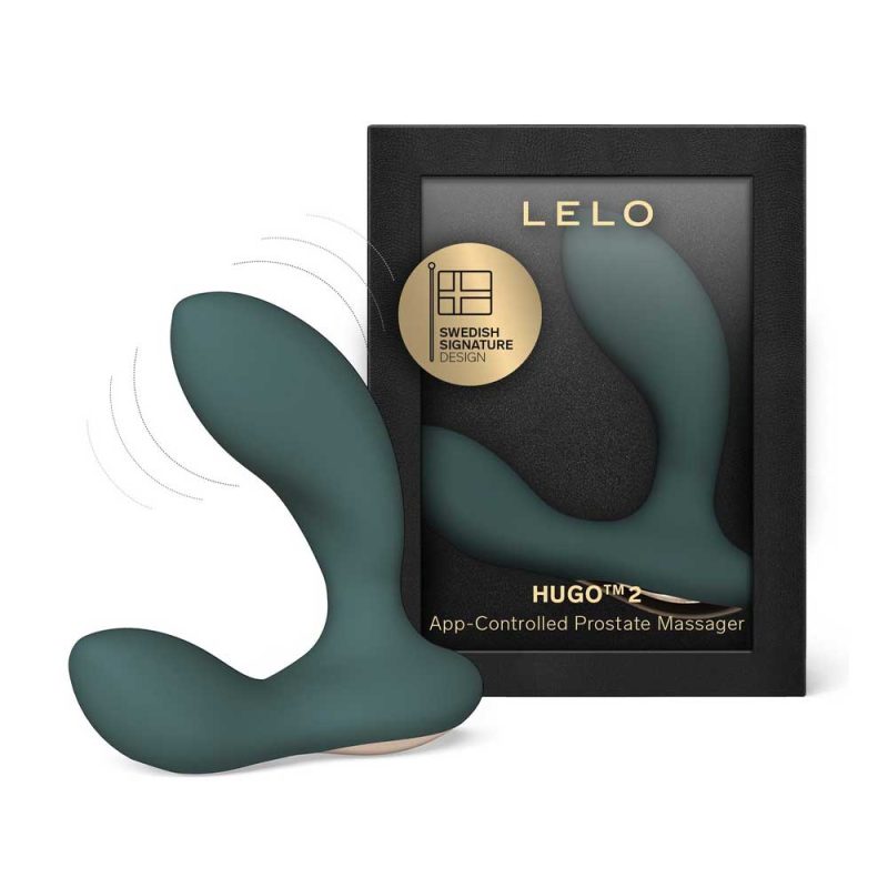 Vibrator-Lelo--HUGO™-2-–-Stimulare-SIMULTANĂ-Prostată-&-Perineu