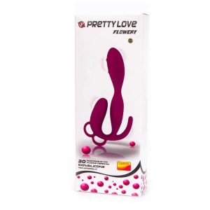 Vibrator-Pretty-Love-Flowery-–-Stimulare-TRIPLĂ-&-30-Funcții-de-Vibrație-cutie