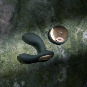 Vibrator-Prostată-HUGO™-2-Telecomandă-12-funcții-verde