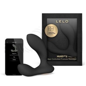 Vibrator-Prostată-LELO-Hugo-2,-Black-app