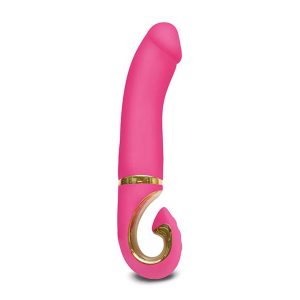 Vibrator-Punctul-G-Gjay-Neon-Rose,-22-cm