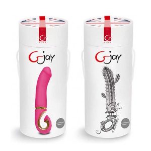 Vibrator-Punctul-G-Gjay-Neon-Rose,-22-cm-ambalaj
