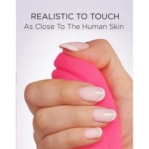 Vibrator-Punctul-G-Gjay-Neon-Rose,-22-cm-cap