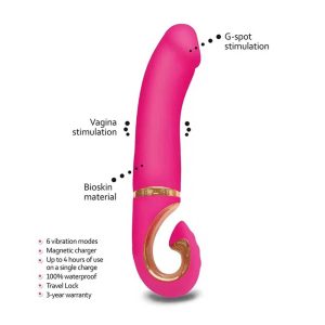 Vibrator-Punctul-G-Gvibe-✔-Gjay-Mini-6-Moduri-de-Vibrație-functii