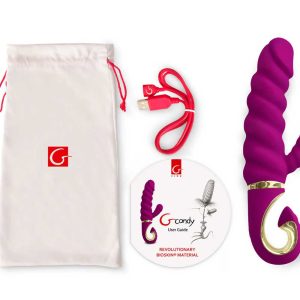 Vibrator-Rabbit-Gcandy-Sweet-Raspberry-6-Moduri-de-Vibrație-[2-Motoare]-pachet