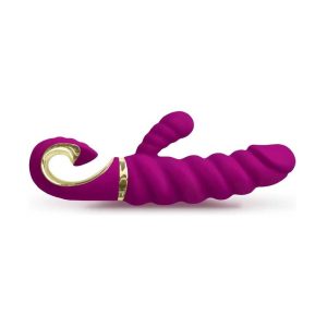 Vibrator-Rabbit-Gcandy-Sweet-Raspberry-6-Moduri-de-Vibrație-[2-Motoare]-silicon